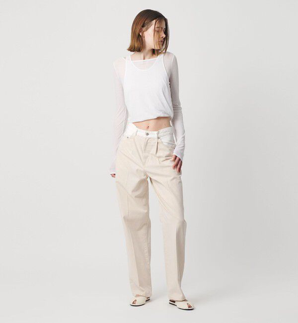 AEWEN MATOPH「＜AEWEN MATOPH＞カラータックデニムパンツ」|デニム|