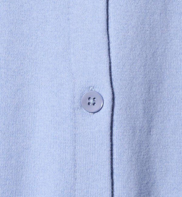 UNITED ARROWS「エンブロイダリー バイカラー カーディガン ‐ウォッシャブル‐」|カーディガン|