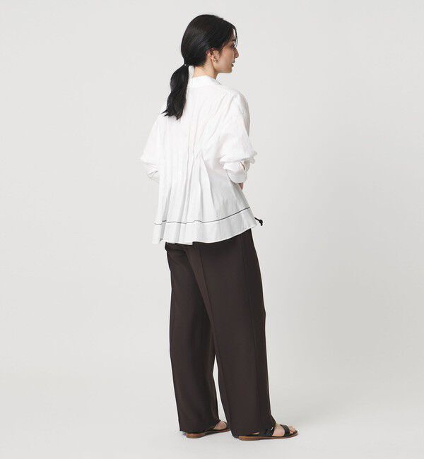 UNITED ARROWS「ピンタック シャツブラウス」|シャツ・ブラウス|