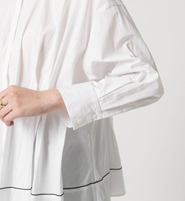 UNITED ARROWS「ピンタック シャツブラウス」|シャツ・ブラウス|