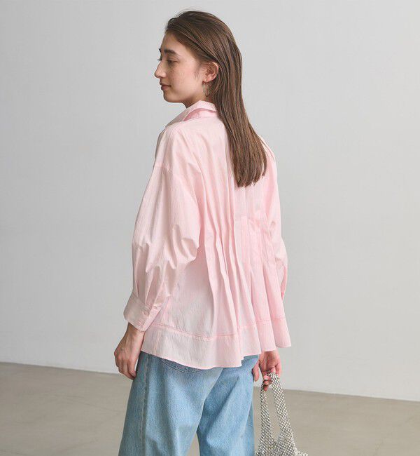UNITED ARROWS「ピンタック シャツブラウス」|シャツ・ブラウス|