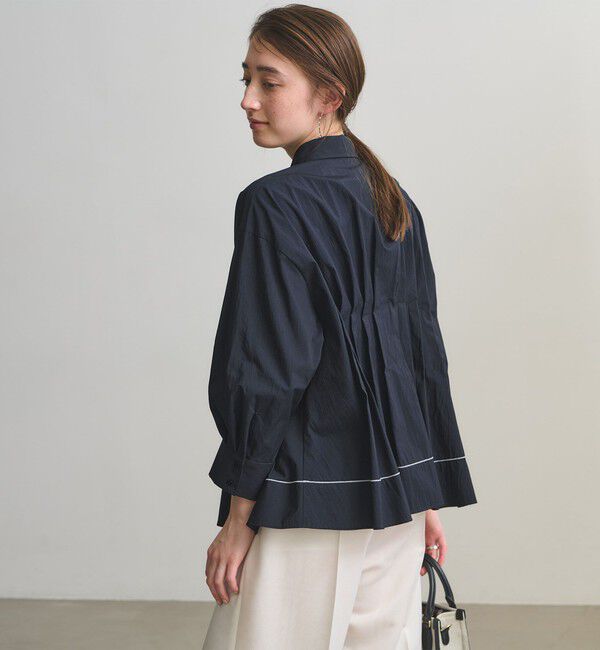 UNITED ARROWS「ピンタック シャツブラウス」|シャツ・ブラウス|