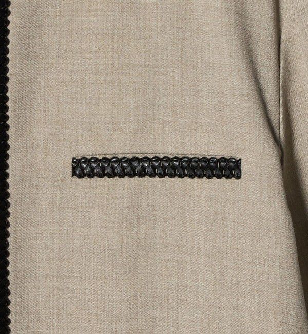 UNITED ARROWS「Spiree ASAMI ノーカラー ジャケット」|ノーカラージャケット|