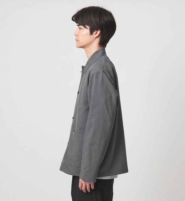 UNITED ARROWS green label relaxing「【WEB限定】ドライポリエステル カバーオール -吸水速乾-」|ブルゾン・スタジャン|