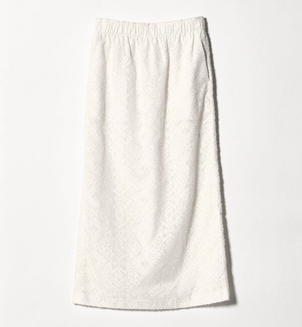 UNITED ARROWS green label relaxing「カットジャガード タイト スカート」|タイト|