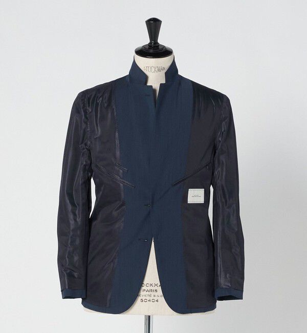 UNITED ARROWS green label relaxing「A+ TWPU トロピカル無地 2B スリム セットアップ ジャケット -ウォッシャブル・ストレッチ-」|スーツ|