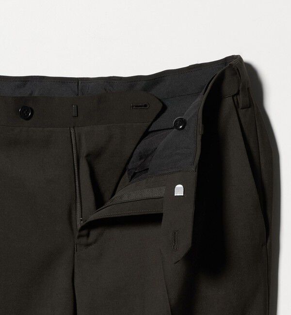 UNITED ARROWS green label relaxing「A+ TWPU トロピカル無地 スリム セットアップ パンツ スラックス -ウォッシャブル・ストレッチ・ウエストア」|スーツ|