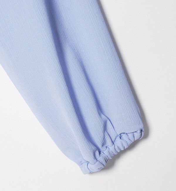 EMMEL REFINES「 ＜EMMEL REFINES＞EM ヨウリュウフリル スタンドカラー ブラウス」|シャツ・ブラウス|