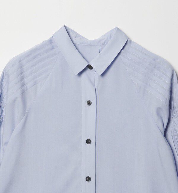 EMMEL REFINES「＜EMMEL REFINES＞EM ソデタック オーバーシャツ」|シャツ・ブラウス|