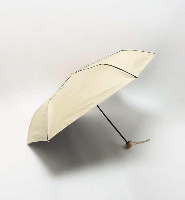 UNITED ARROWS green label relaxing「【別注】＜because＞パイピング 折りたたみ傘 晴雨兼用 レイン UVカット」|傘|BEIGE