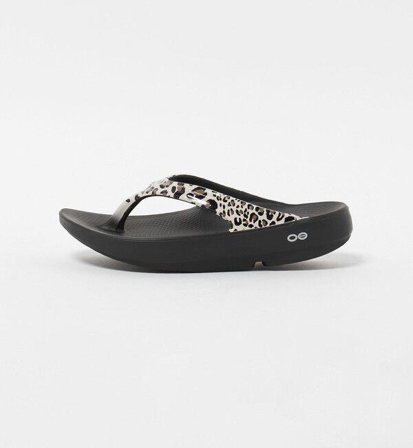 UNITED ARROWS green label relaxing「＜OOFOS＞Oolala レオパード / ウーララ」|サンダル|