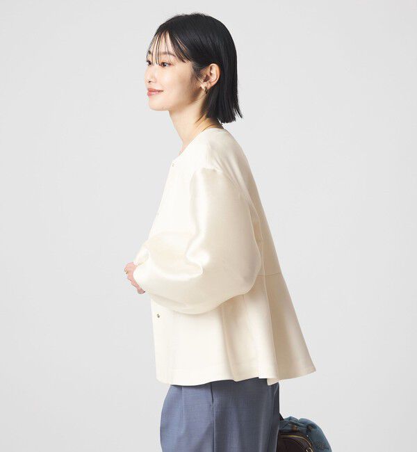 UNITED ARROWS green label relaxing「［size SHORTあり］fleurie(フルリー) フォルム ジャケット 2」|ノーカラージャケット|