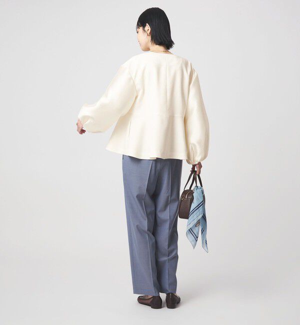 UNITED ARROWS green label relaxing「［size SHORTあり］fleurie(フルリー) フォルム ジャケット 2」|ノーカラージャケット|