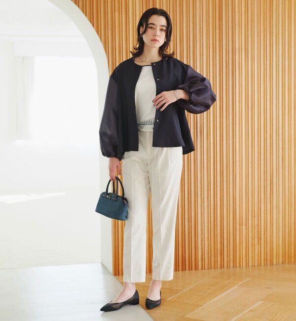 UNITED ARROWS green label relaxing「［size SHORTあり］fleurie(フルリー) フォルム ジャケット 2」|ノーカラージャケット|