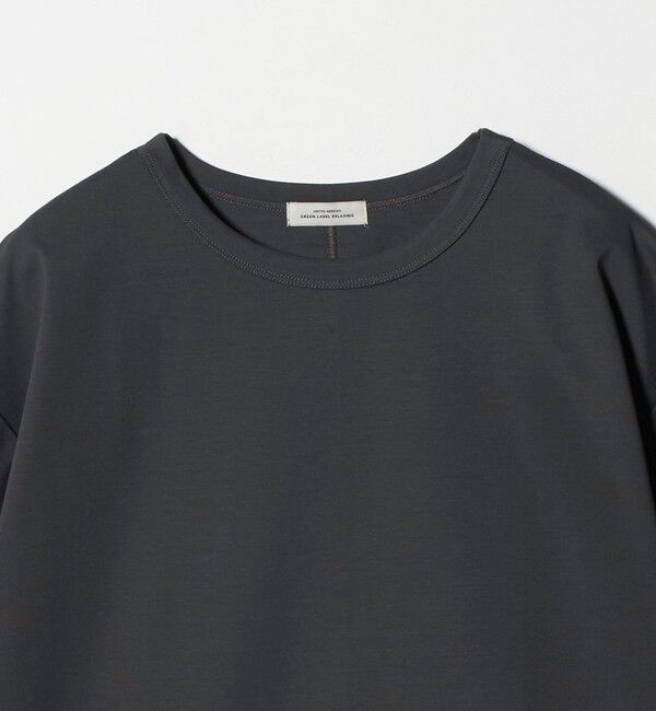 UNITED ARROWS green label relaxing「クロップド ポンチ Tシャツ」|Tシャツ・カットソー|