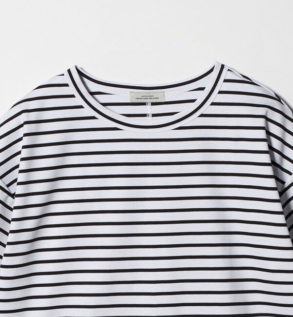 UNITED ARROWS green label relaxing「クロップド ポンチ Tシャツ」|Tシャツ・カットソー|