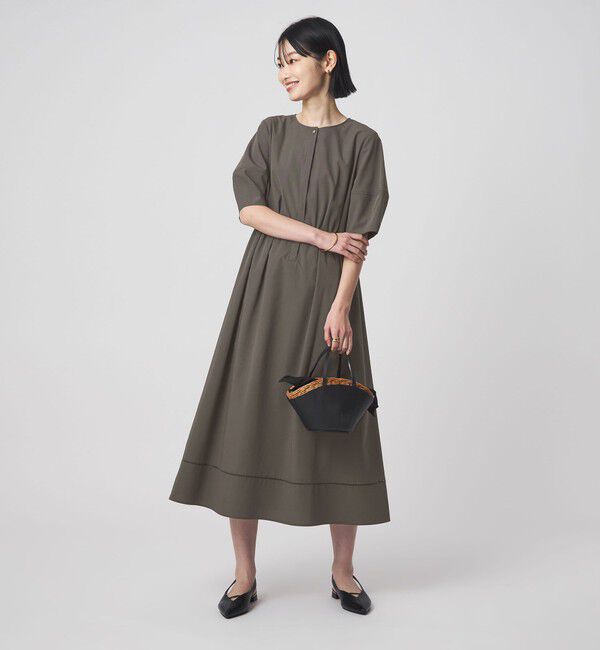 UNITED ARROWS green label relaxing「ハシゴキリカエ ワンピース」|ワンピース|DK.GRAY