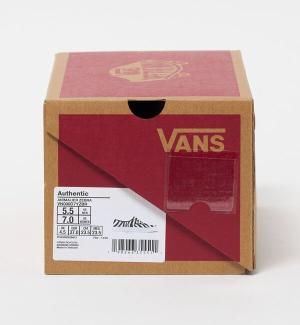 UNITED ARROWS green label relaxing「【WEB限定】＜VANS＞オーセンティック スニーカー ZEBRA」|スニーカー|