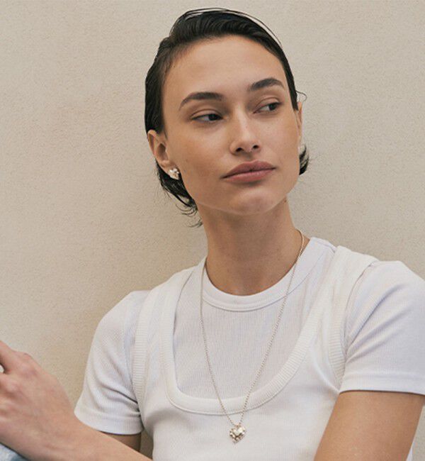 BEAUTY&YOUTH UNITED ARROWS「＜Third Movement＞メルティング ハート ピアス」|ピアス|