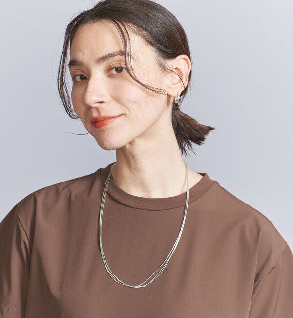 BEAUTY&YOUTH UNITED ARROWS「＜Native SilverStreams＞シルバー 3連 ネックレス」|ネックレス|