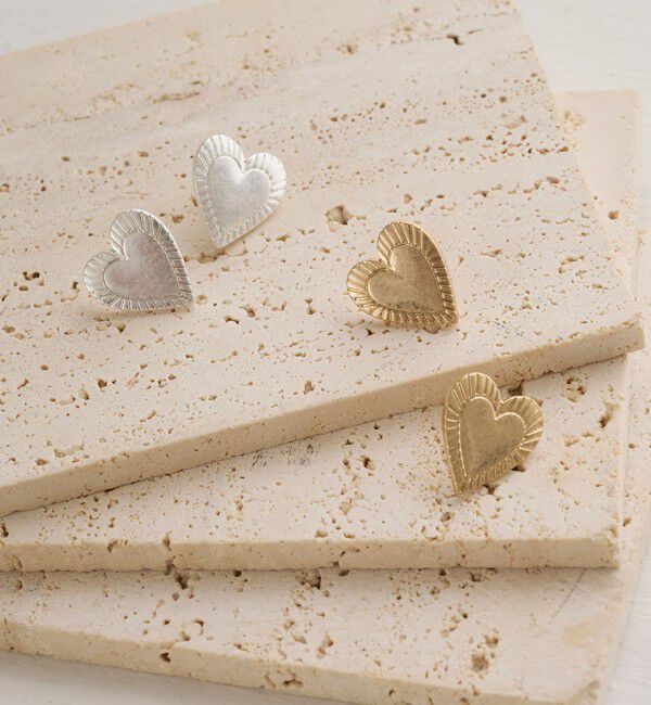 BEAUTY&YOUTH UNITED ARROWS「メタルハート ピアス」|ピアス|GOLD