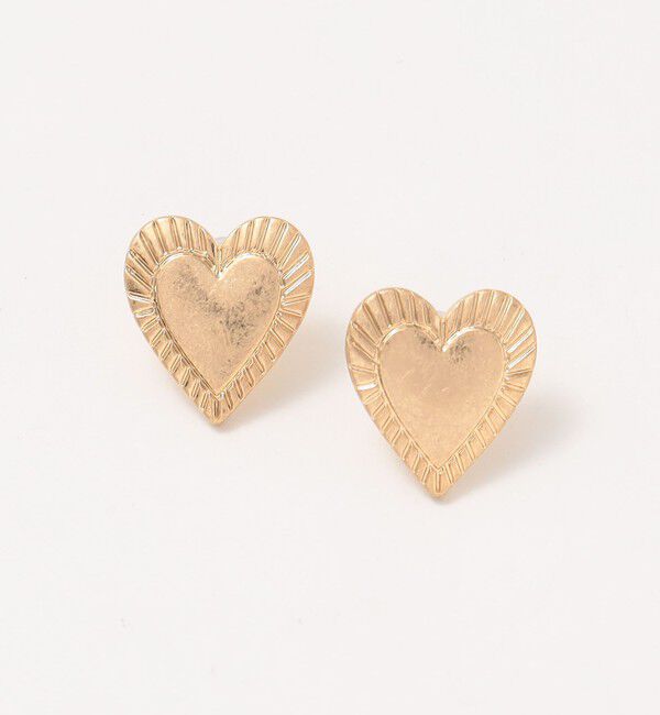 BEAUTY&YOUTH UNITED ARROWS「メタルハート ピアス」|ピアス|