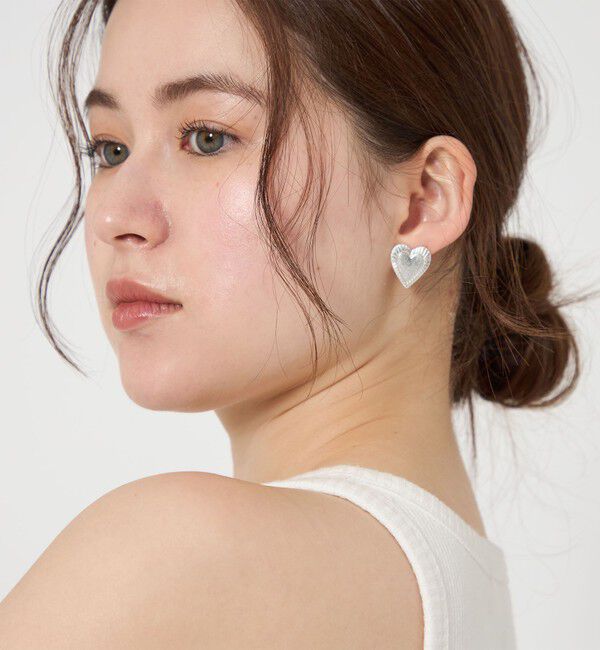BEAUTY&YOUTH UNITED ARROWS「メタルハート ピアス」|ピアス|