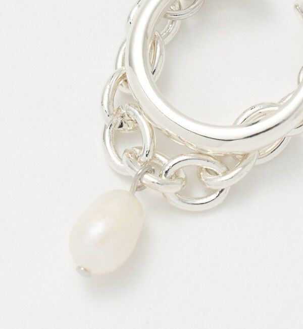 BEAUTY&YOUTH UNITED ARROWS「＜loni＞Ivy pearl chain リング-2WAY-」|リング|