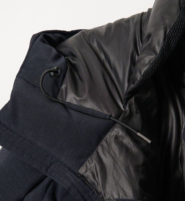 BEAUTY&YOUTH UNITED ARROWS「小松マテーレ シャンブレー フード ダウンジャケット 700FP 撥水機能」|ダウン|