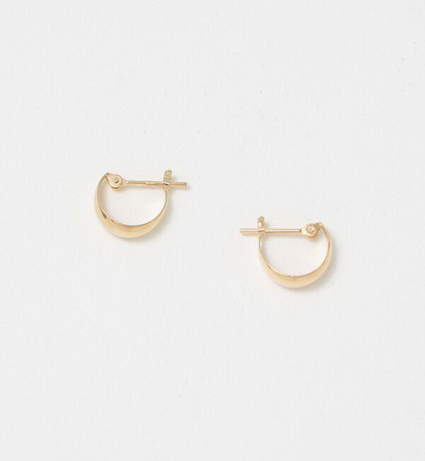 BEAUTY&YOUTH UNITED ARROWS「K10 パイプ フープピアス」|ピアス|