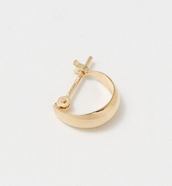 BEAUTY&YOUTH UNITED ARROWS「K10 パイプ フープピアス」|ピアス|