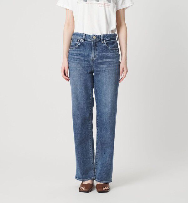 BEAUTY&YOUTH UNITED ARROWS「【別注】＜RED CARD＞35th Anniv. Straight デニムパンツ」|デニム|