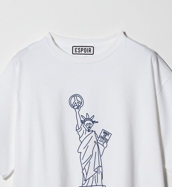 BEAUTY&YOUTH UNITED ARROWS「＜ESPOIR＞Skull Liberty Tシャツ」|Tシャツ・カットソー|