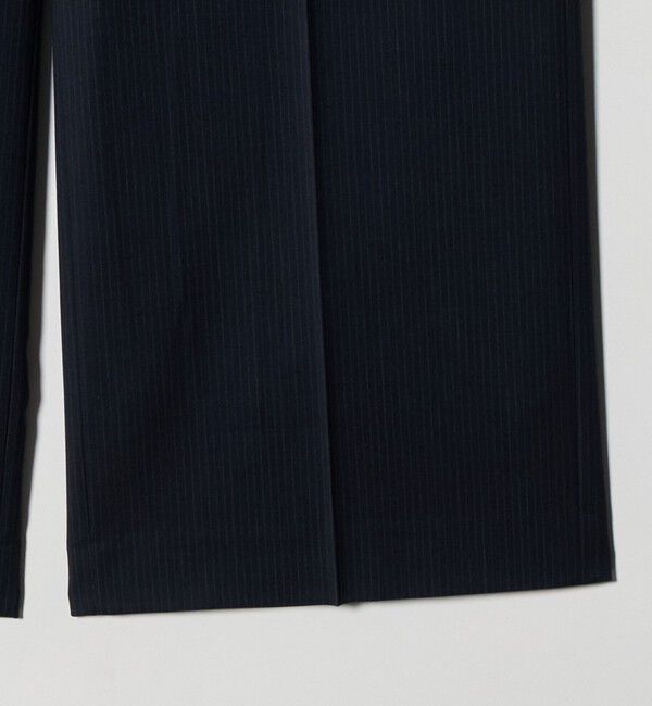 ATTISESSION「＜ATTISESSION＞ストレート トラウザー ストライプ」|スラックス|