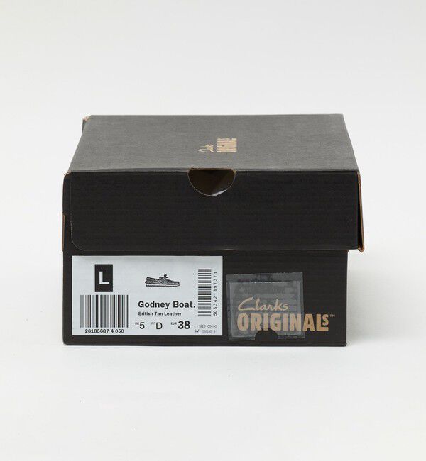 BEAUTY&YOUTH UNITED ARROWS「＜Clarks Originals＞Godney Boat シューズ/ダークブラウン」|デッキシューズ|