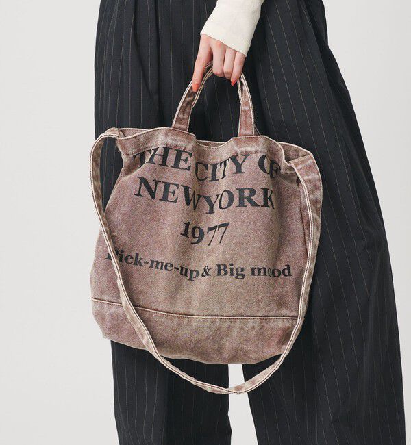 BEAUTY&YOUTH UNITED ARROWS「【別注】＜CONTROL FREAK＞ウォッシュ メッセージ 2WAY ショルダーバッグ」|ショルダー・メッセンジャー|MD.BROWN