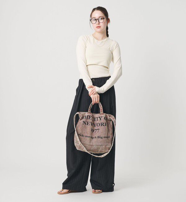 BEAUTY&YOUTH UNITED ARROWS「【別注】＜CONTROL FREAK＞ウォッシュ メッセージ 2WAY ショルダーバッグ」|ショルダー・メッセンジャー|