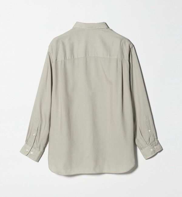 STEVEN ALAN「＜Steven Alan＞ ドレープ コードレーン レギュラーカラー シャツ LOOSE」|シャツ・ブラウス|