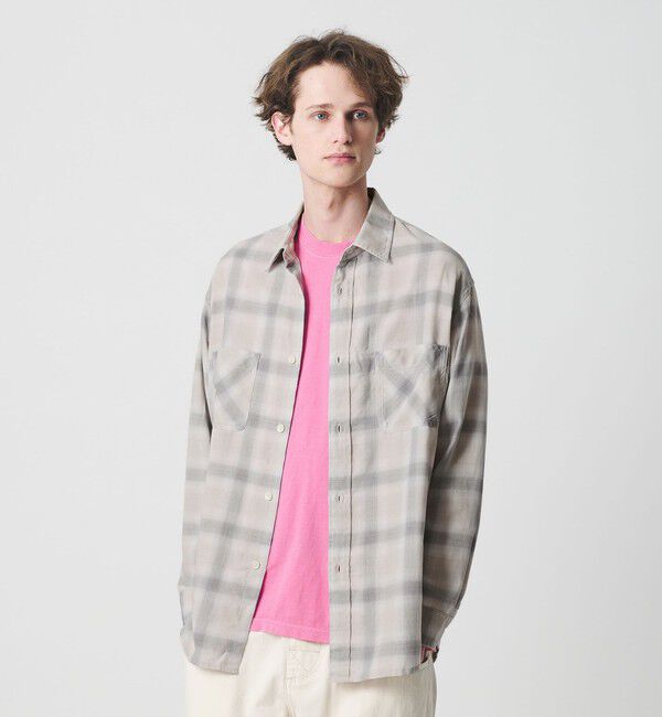 California General Store「＜CGS.＞オンブレ チェック 2ポケット シャツ」|シャツ・ブラウス|