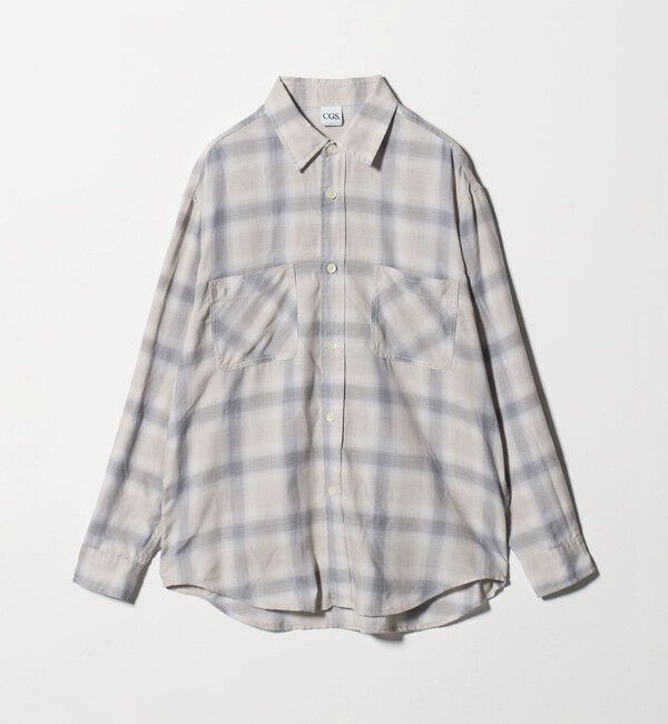 California General Store「＜CGS.＞オンブレ チェック 2ポケット シャツ」|シャツ・ブラウス|