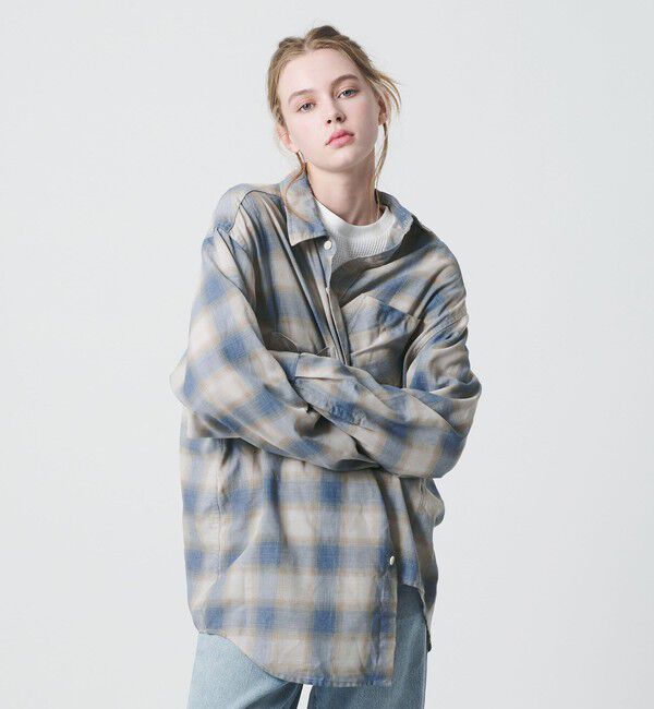 California General Store「＜CGS.＞オンブレ チェック 2ポケット シャツ」|シャツ・ブラウス|COBALT
