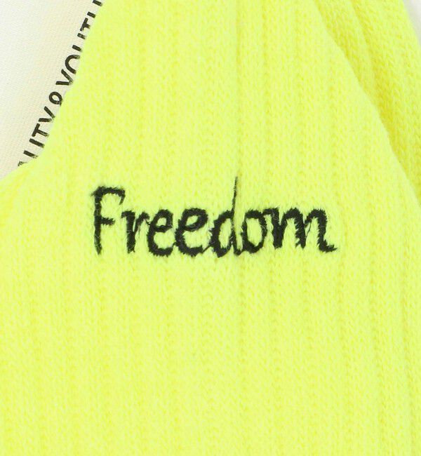 BEAUTY&YOUTH UNITED ARROWS「フリーダム スタンダード エンブロイダリー ロゴ クウォーター ソックス」|ソックス|