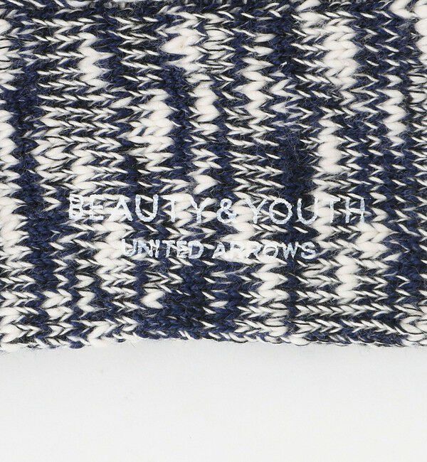 BEAUTY&YOUTH UNITED ARROWS「ビッグ スラブ  クウォータ― ソックス」|ソックス|