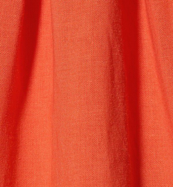 BEAUTY&YOUTH UNITED ARROWS「麻ブレンド フロントリボン ティアード シャツ ウォッシャブル」|シャツ・ブラウス|