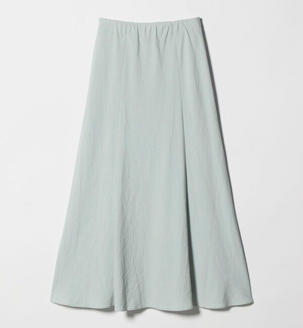 BEAUTY&YOUTH UNITED ARROWS「麻ブレンド バイアス フレアスカート ウォッシャブル」|フレア|LT.BLUE