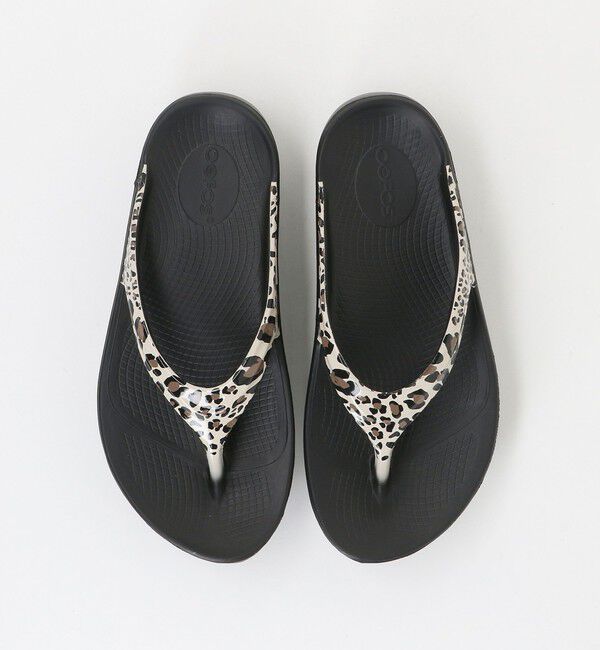 BEAUTY&YOUTH UNITED ARROWS「＜OOFOS＞OOlala Limited レオパード サンダル」|サンダル|
