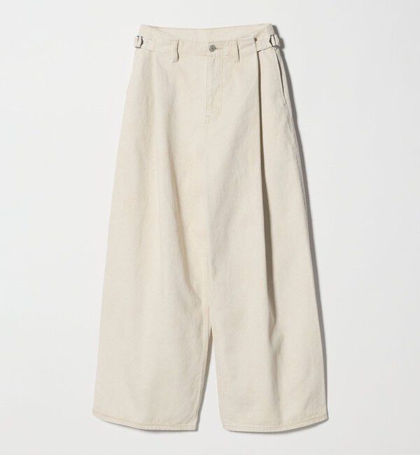 BEAUTY&YOUTH UNITED ARROWS「コットン サイドベルト ワイドパンツ」|その他|