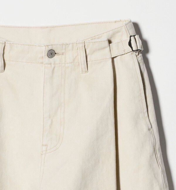 BEAUTY&YOUTH UNITED ARROWS「コットン サイドベルト ワイドパンツ」|その他|