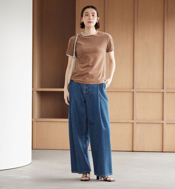 BEAUTY&YOUTH UNITED ARROWS「コットン サイドベルト ワイドパンツ」|その他|