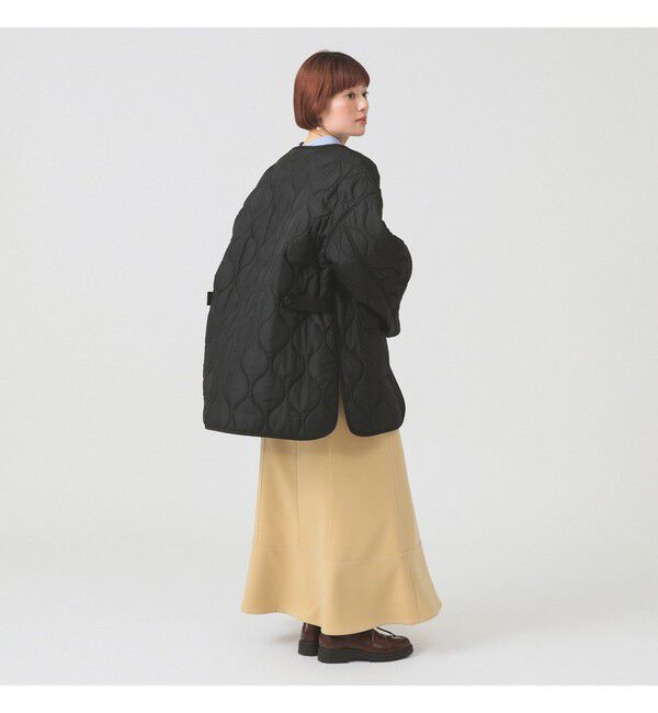 Ray BEAMS 「キルティング ノーカラー ブルゾン」|ブルゾン・スタジャン|